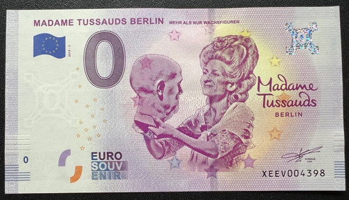 Euro schein madame - 0, tussauds