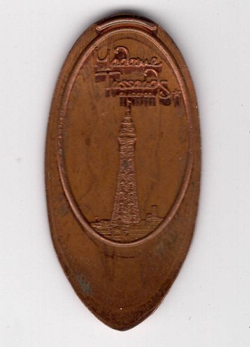 Elongated coin england - coin,