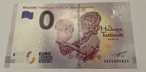 Euro schein madame tussauds - schein,