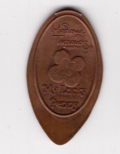 Elongated coin england uk - elongated, england,