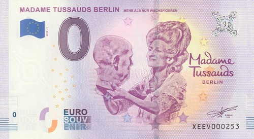 Null euro schein souvenir - schein,